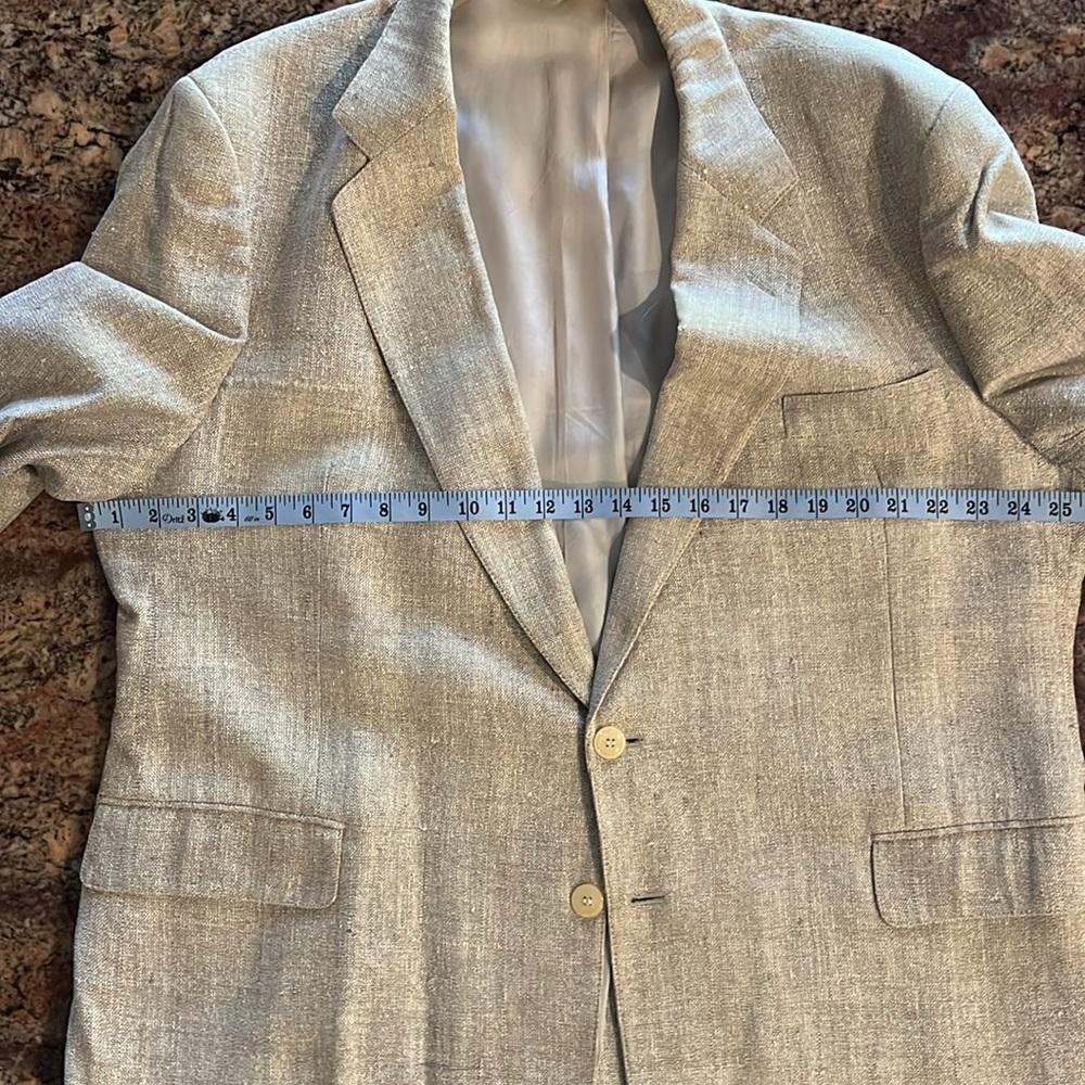 English Manor 🇬🇧 Lightweight Linen Blazer in Excellent Condition - Picture 12 of 14